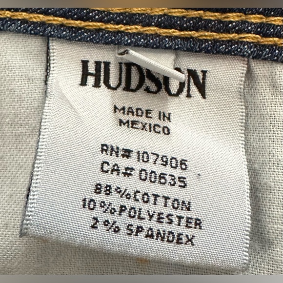 Hudson Jeans Collin Flip Skinny Classic Back Flap Pockets - Picture 10 of 10